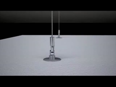 कनेक्ट कठोर हैंगर और कनेक्ट अवशोषक एंकर के साथ सस्पेंशन