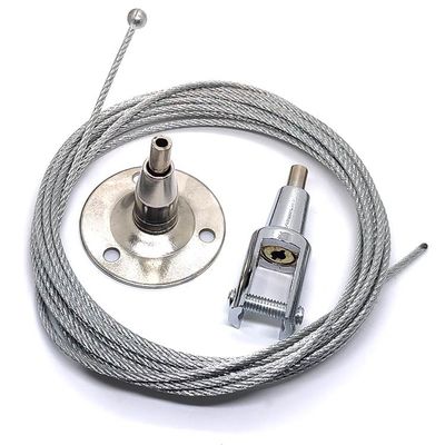 डिस्प्ले पैनल के लिए निलंबन कांटा केबल ग्रिपर लटकन प्रणाली अनुकूलित करें