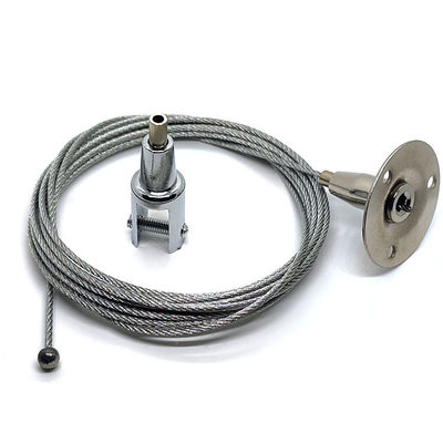 डिस्प्ले पैनल के लिए निलंबन कांटा केबल ग्रिपर लटकन प्रणाली अनुकूलित करें