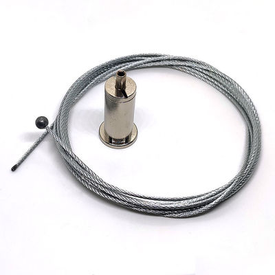 स्टील वायर एडजस्टेबल सीलिंग केबल ग्रिपर स्ट्रिंग लाइटिंग सस्पेंशन किट