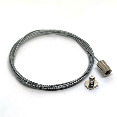 स्टील वायर एडजस्टेबल सीलिंग केबल ग्रिपर स्ट्रिंग लाइटिंग सस्पेंशन किट