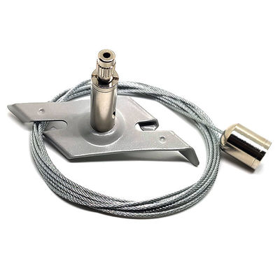 एलईडी एल्यूमिनियम चैनल वायर ग्रिपर सस्पेंशन वायर लाइट फिटिंग माउंटिंग क्लिप के साथ