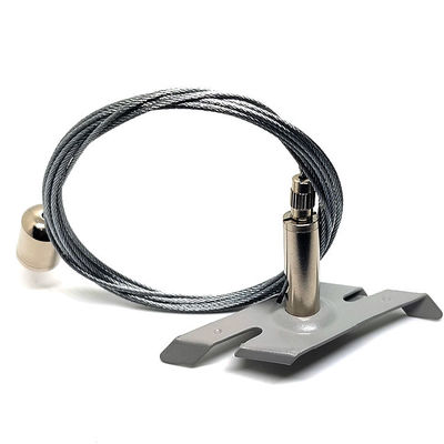 एलईडी एल्यूमिनियम चैनल वायर ग्रिपर सस्पेंशन वायर लाइट फिटिंग माउंटिंग क्लिप के साथ