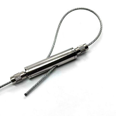 निकल पेंट पीतल लूपिंग ग्रिपर एडजस्टेबल एयरक्राफ्ट केबल हैंगिंग किट