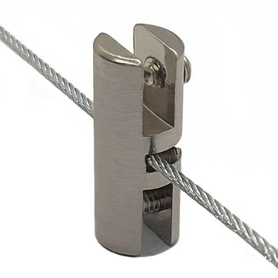 केबल डिस्प्ले सिस्टम के लिए नया गर्म बिक्री आइटम डिस्प्ले फिक्स्चर ग्लास क्लैंप