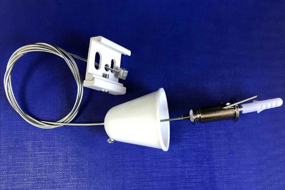 एलईडी रैखिक ट्रंकिंग सस्पेंशन किट प्रकाश व्यवस्था तार लटकन जुड़नार