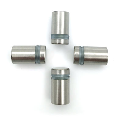 स्टेनलेस स्टील 316 वॉल साइन स्टैंडऑफ़ माउंटिंग हार्डवेयर स्टैंडऑफ़ कैप साइन होल्डर ऐक्रेलिक डिस्प्ले के लिए