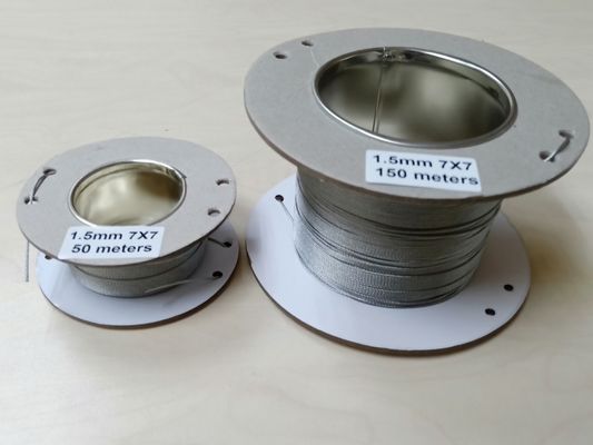 थोक केबल पीवीसी पु पीए पीई लेपित स्टील वायर रोप