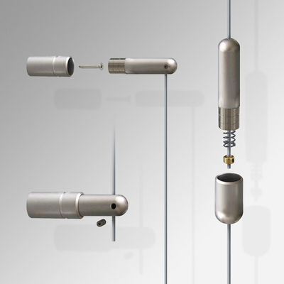 छत रेल लटकन प्रणाली स्टेनलेस स्टील तार छत दीवार तार चित्र लटकन किट