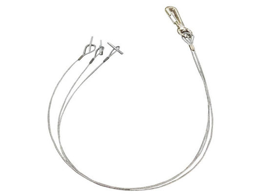 एडजस्टेबल फ्लावर पॉट हैंगिंग किट थ्री लेग्स प्लांट पॉट वायर सस्पेंशन किट