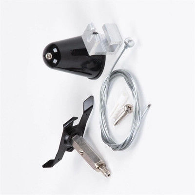 एलईडी ट्रैक रेल वाणिज्यिक और आवासीय प्रकाश व्यवस्था कनेक्टर सहायक उपकरण के लिए ट्रैक रेल क्लैंप