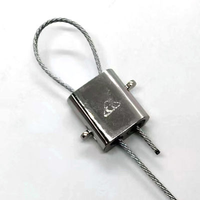 लूप के साथ केबल के लिए लाइटिंग पीतल एडजस्टेबल वायर रोप ग्रिप लॉक