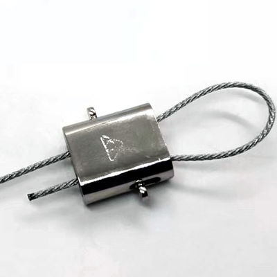 लूप के साथ केबल के लिए लाइटिंग पीतल एडजस्टेबल वायर रोप ग्रिप लॉक