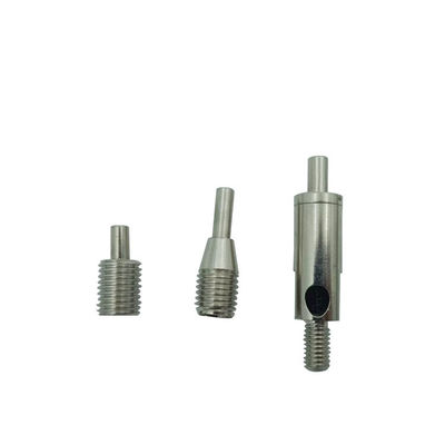 लटकती प्रकाश व्यवस्था और प्रदर्शन के लिए पुरुष धागे के साथ कस्टम तार केबल ग्रिपर