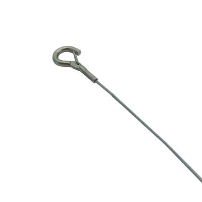 स्टील वायर रस्सी स्लिंग के साथ हुक प्रकाश प्रदर्शन और लटकाने के लिए