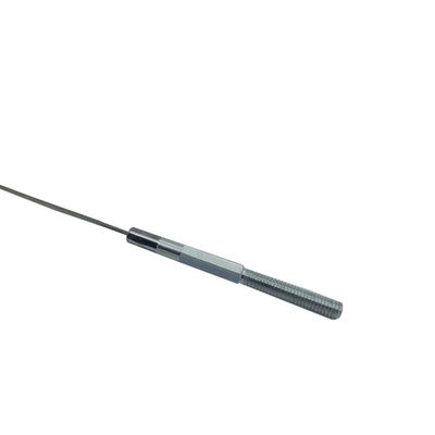 लटकती संरचना के लिए जस्ता सिर के साथ जस्ती 1.5 मिमी तार रस्सी