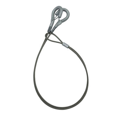 ट्रैक लाइट हैंगिंग किट एडजस्टेबल ग्रिपर स्टील वायर केबल सस्पेंशन पैनल एलईडी किट