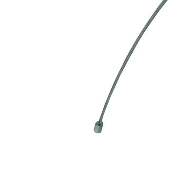 कस्टम 7x7 थ्रेडेड स्टड सिर सुरक्षा केबल के लिए जस्ती स्टील तार रस्सी