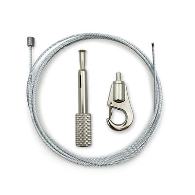 निलंबन कनेक्ट समायोजित ब्रैकेट समायोज्य हुक ग्रिपर वायर हैंगर के साथ