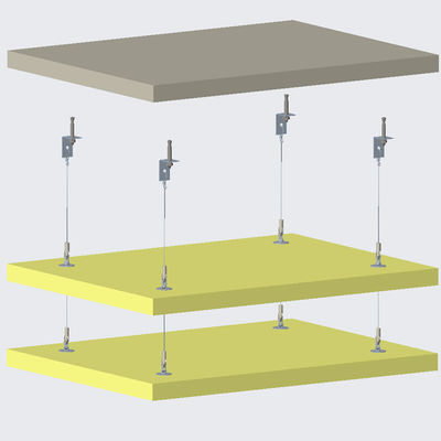 सीलिंग अवशोषक एंकर एडजस्टेबल सस्पेंशन किट कनेक्ट सेफ्टी हुक