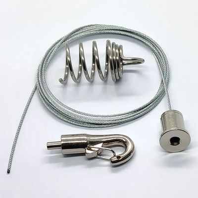 प्रकाश व्यवस्था/ प्रदर्शनी/ ध्वनिक छत के लिए केबल ध्वनिरोधी छत निलंबन प्रणाली की कस्टम लंबाई