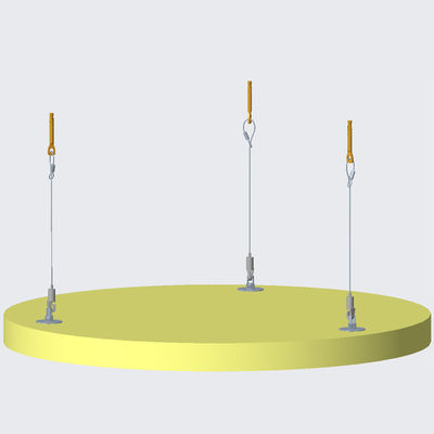 प्रकाश व्यवस्था/ प्रदर्शनी/ ध्वनिक छत के लिए केबल ध्वनिरोधी छत निलंबन प्रणाली की कस्टम लंबाई