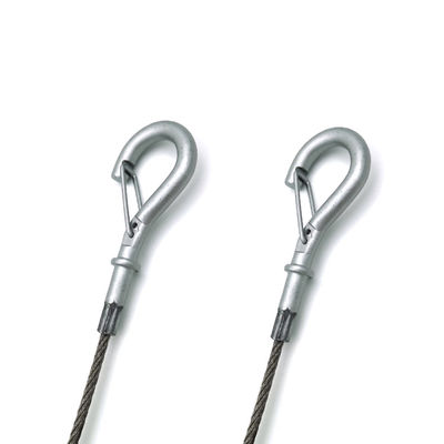 लटकन स्पीकर के लिए निलंबन किट सुरक्षा स्टेनलेस स्टील केबल तार रस्सी छत स्पीकर के लिए घुड़सवार छत सुरक्षा जोड़ें लटकन प्रकाश लॉक कैमरा डाय स्पीकर हॉल में बार प्रदर्शनी की दुकान