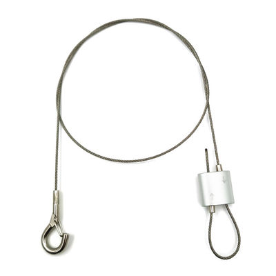 Suspension Kit For Pendant Speaker Safety Wire Rope With Looping Gripper For Ceiling Speaker Mounted Ceiling For Hanging Light Lock Camera Diy Speaker In Hall Bar Exhibition Shop