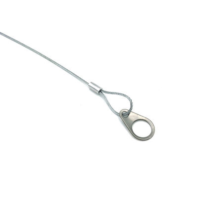 स्पीकर सुरक्षा स्टेनलेस स्टील केबल सुरक्षा तार रस्सी छत के लिए स्पीकर घुड़सवार छत या दीवार पर सुरक्षा जोड़ें लटकने के लिए प्रकाश लॉक कैमरा DIY स्पीकर हॉल में कार बार प्रदर्शनी