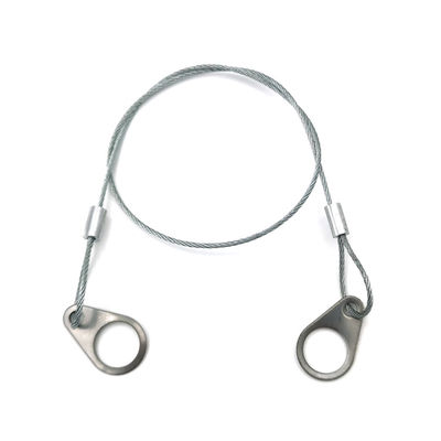 स्पीकर सुरक्षा स्टेनलेस स्टील केबल सुरक्षा तार रस्सी छत के लिए स्पीकर घुड़सवार छत या दीवार पर सुरक्षा जोड़ें लटकने के लिए प्रकाश लॉक कैमरा DIY स्पीकर हॉल में कार बार प्रदर्शनी