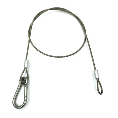 स्पीकर एलईडी ग्रो लाइट्स डिस्प्ले उपकरण विज्ञापन के लिए लटकते तार सस्पेंशन केबल मजबूत हल्के