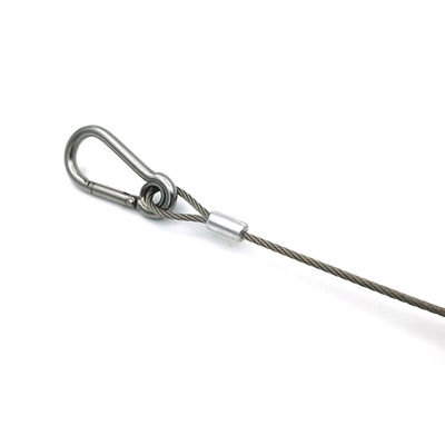 स्पीकर एलईडी ग्रो लाइट्स डिस्प्ले उपकरण विज्ञापन के लिए लटकते तार सस्पेंशन केबल मजबूत हल्के