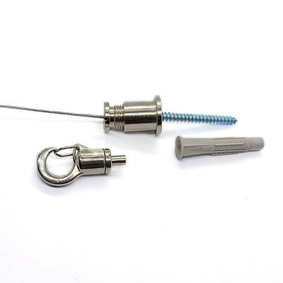 प्रकाश व्यवस्थाओं के लिए ग्रिपर के साथ समायोज्य सस्पेंशन केबल किट