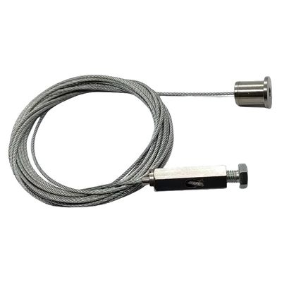 प्रकाश व्यवस्था के लिए स्टेनलेस स्टील केबल ग्रिपर सस्पेंशन किट