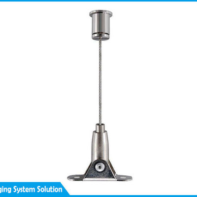 तार रस्सी और केबल ग्रिपर के साथ स्टेनलेस स्टील छत निलंबन किट