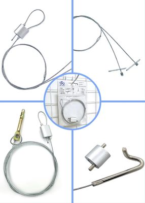 लाइटिंग फिक्स्चर के लिए 7 दिन की डिलीवरी और 1000pcs MOQ के साथ डबल साइड लूप केबल लूपिंग ग्रिपर