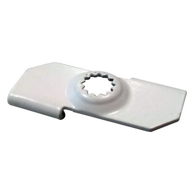 घुमावदार टी-बार केबल क्लिप निलंबन प्रणाली आसान स्थापना के लिए छेद के साथ छत ग्रिड क्लिप