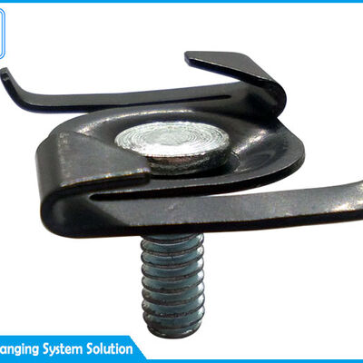 निर्माण सामग्री टी बार स्टील केबल क्लिप निलंबित छत टी ग्रिड