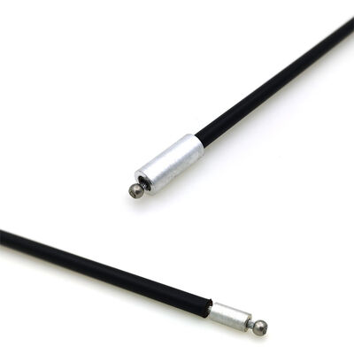 7x7 अनुकूलन योग्य सामान नियंत्रण केबल बाइक मोटरसाइकिल ब्रेक गति नियंत्रण केबल पीवीसी कोटिंग और फिटिंग के साथ