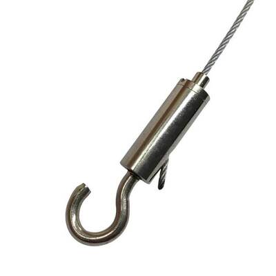 गुणवत्ता आश्वासन 18 मिमी फास्टन केबल क्लिप 90 डिग्री तार रस्सी ग्रिपर आउटडोर उपयोग के लिए