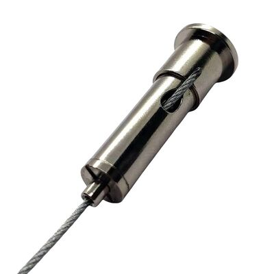 OEM थोक G450 केबल टॉगल तार धारक ग्रिपर जंग फीका प्रतिरोधी दीवार फिक्सिंग धातु क्लिप रस्सी लॉक किट