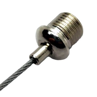 OEM थोक G450 केबल टॉगल तार धारक ग्रिपर जंग फीका प्रतिरोधी दीवार फिक्सिंग धातु क्लिप रस्सी लॉक किट