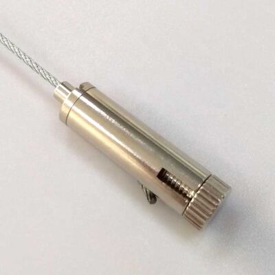 स्क्रू फास्टन 90 डिग्री वायर रोप ग्रिपर केबल हैंगर के साथ केबल क्लिप