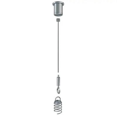 Stainless Steel Wire Sling Sets Adjustable Wire Gripper Ceiling Coupler Cable Suspension Kit Track Light