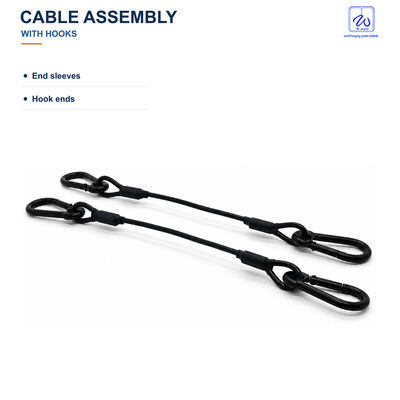 Suspension Cable Kit with Hook for Signs and Lighting