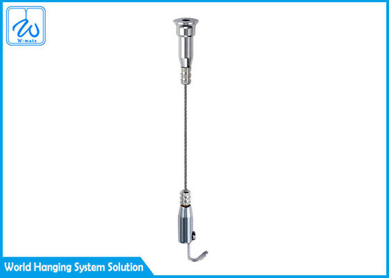 Ceiling Art Cable Hanging System Adjustable Stainless Steel Wire Rope Kit