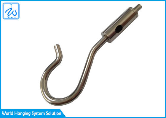 लाइट हैंगिंग के लिए हुक के साथ त्वरित समायोज्य वायर केबल ग्रिपर साइड एग्जिट