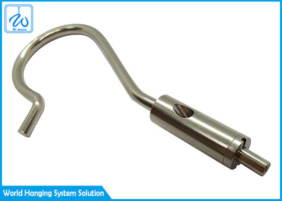 लाइट हैंगिंग के लिए हुक के साथ त्वरित समायोज्य वायर केबल ग्रिपर साइड एग्जिट