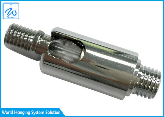 10 MM 360 डिग्री पीतल स्विवेल जॉइंट हार्डवेयर, स्पॉटलाइट लैंप के लिए पुरुष थ्रेड के साथ