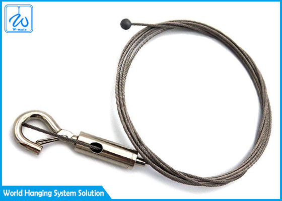 टिकाऊ केबल क्लिप असेंबली वायर सस्पेंशन किट एलईडी छत डाउन लाइट्स के लिए